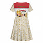 Personalized Egypt WC26 Future Champions Kid Short Sleeve Dress Ya Masr Yalla