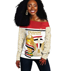 Personalized Egypt WC26 Future Champions Off Shoulder Sweater Ya Masr Yalla