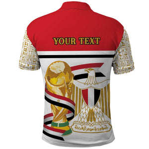 Personalized Egypt WC26 Future Champions Polo Shirt Ya Masr Yalla