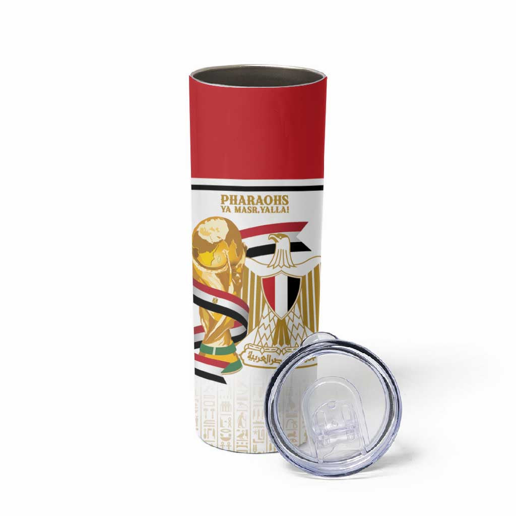 Personalized Egypt WC26 Future Champions Skinny Tumbler Ya Masr Yalla