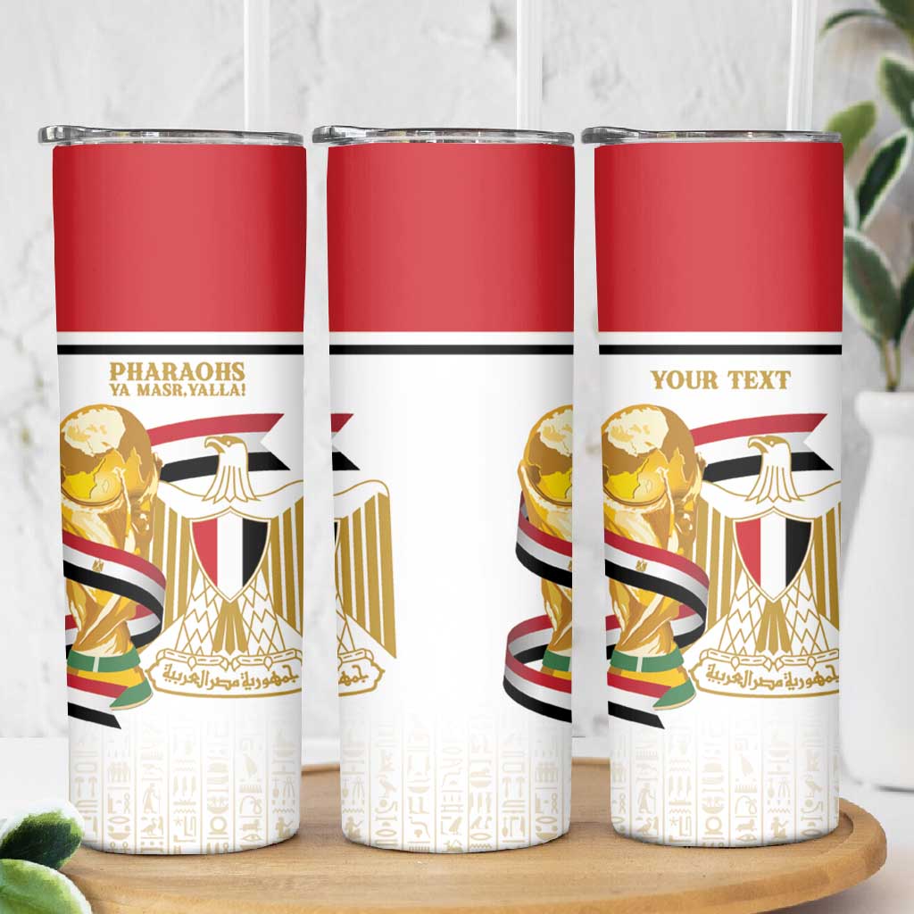 Personalized Egypt WC26 Future Champions Skinny Tumbler Ya Masr Yalla