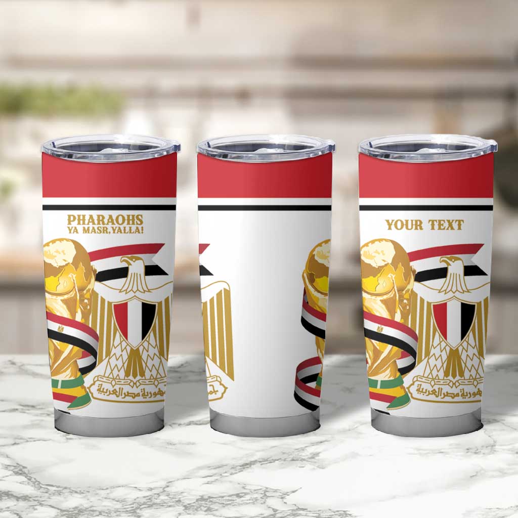 Personalized Egypt WC26 Future Champions Tumbler Cup Ya Masr Yalla