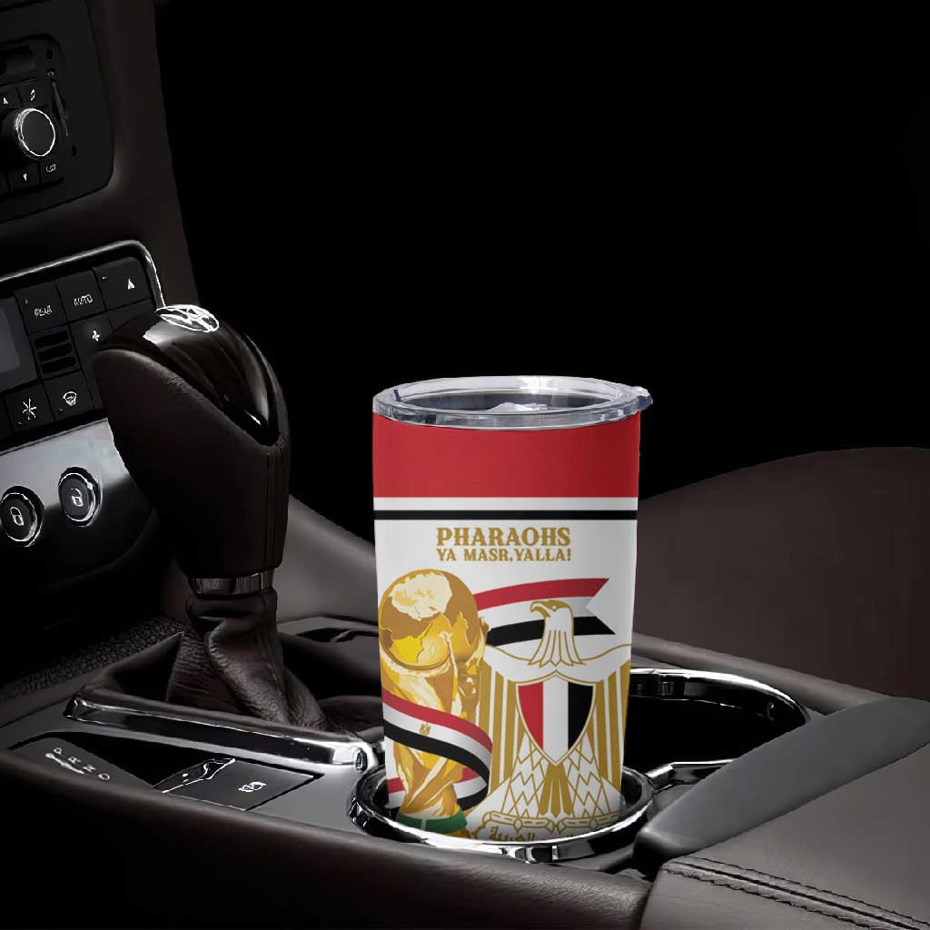 Personalized Egypt WC26 Future Champions Tumbler Cup Ya Masr Yalla