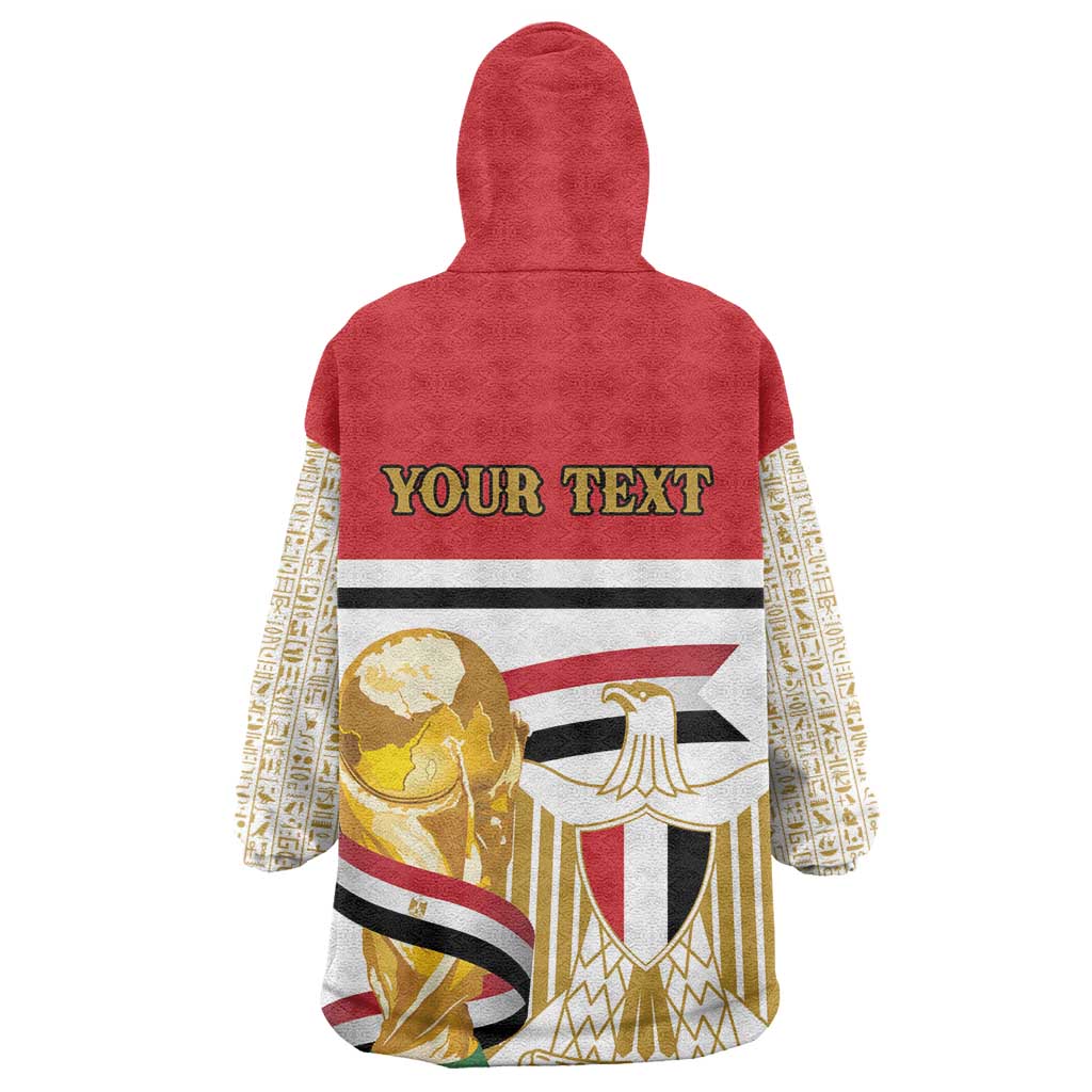 Personalized Egypt WC26 Future Champions Wearable Blanket Hoodie Ya Masr Yalla
