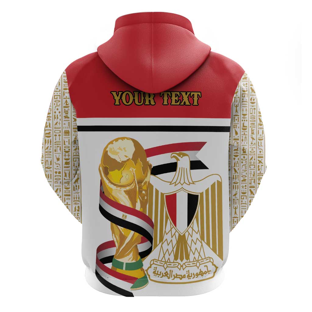 Personalized Egypt WC26 Future Champions Zip Hoodie Ya Masr Yalla