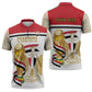 Personalized Egypt WC26 Future Champions Zipper Polo Shirt Ya Masr Yalla