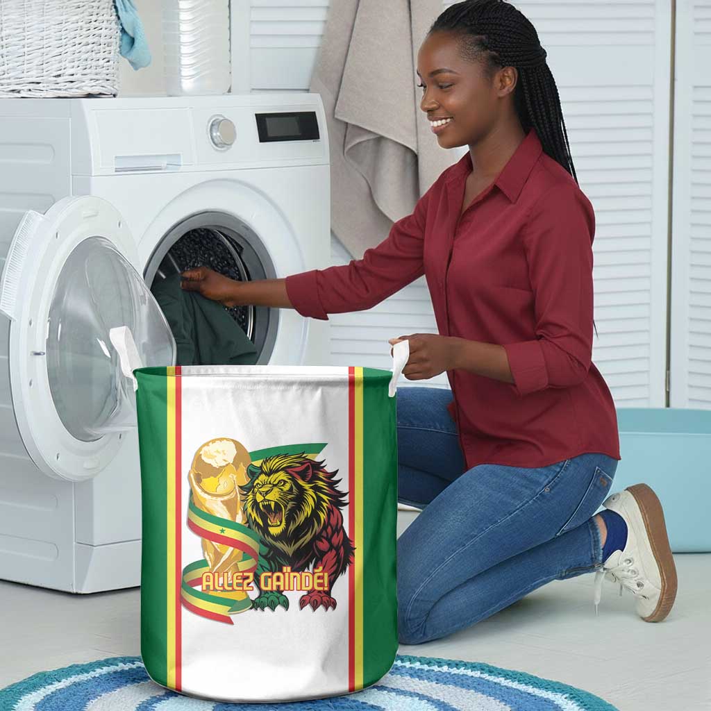 Senegal WC26 Future Champions Laundry Basket Lions de la Teranga Allez Gainde