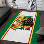 Senegal WC26 Future Champions Area Rug Lions de la Teranga Allez Gainde