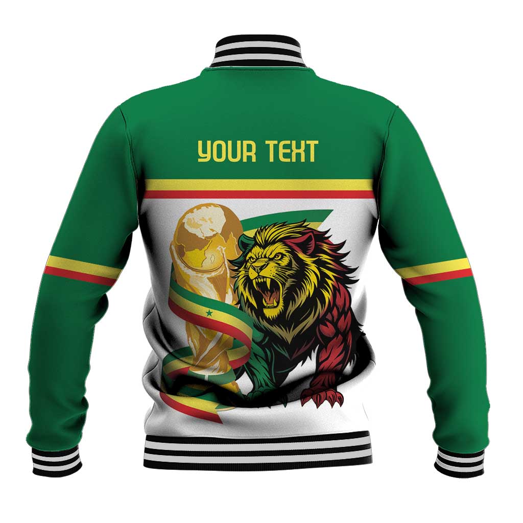Personalized Senegal WC26 Future Champions Baseball Jacket Lions de la Teranga Allez Gainde