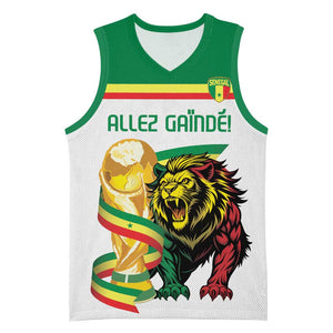 Personalized Senegal WC26 Future Champions Basketball Jersey Lions de la Teranga Allez Gainde