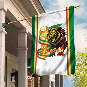 Senegal WC26 Future Champions Garden Flag Lions de la Teranga Allez Gainde