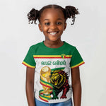 Personalized Senegal WC26 Future Champions Kid T shirt Lions de la Teranga Allez Gainde