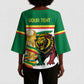 Personalized Senegal WC26 Future Champions Kimono Sleeve Blouse Lions de la Teranga Allez Gainde
