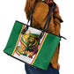 Senegal WC26 Future Champions Leather Tote Bag Lions de la Teranga Allez Gainde