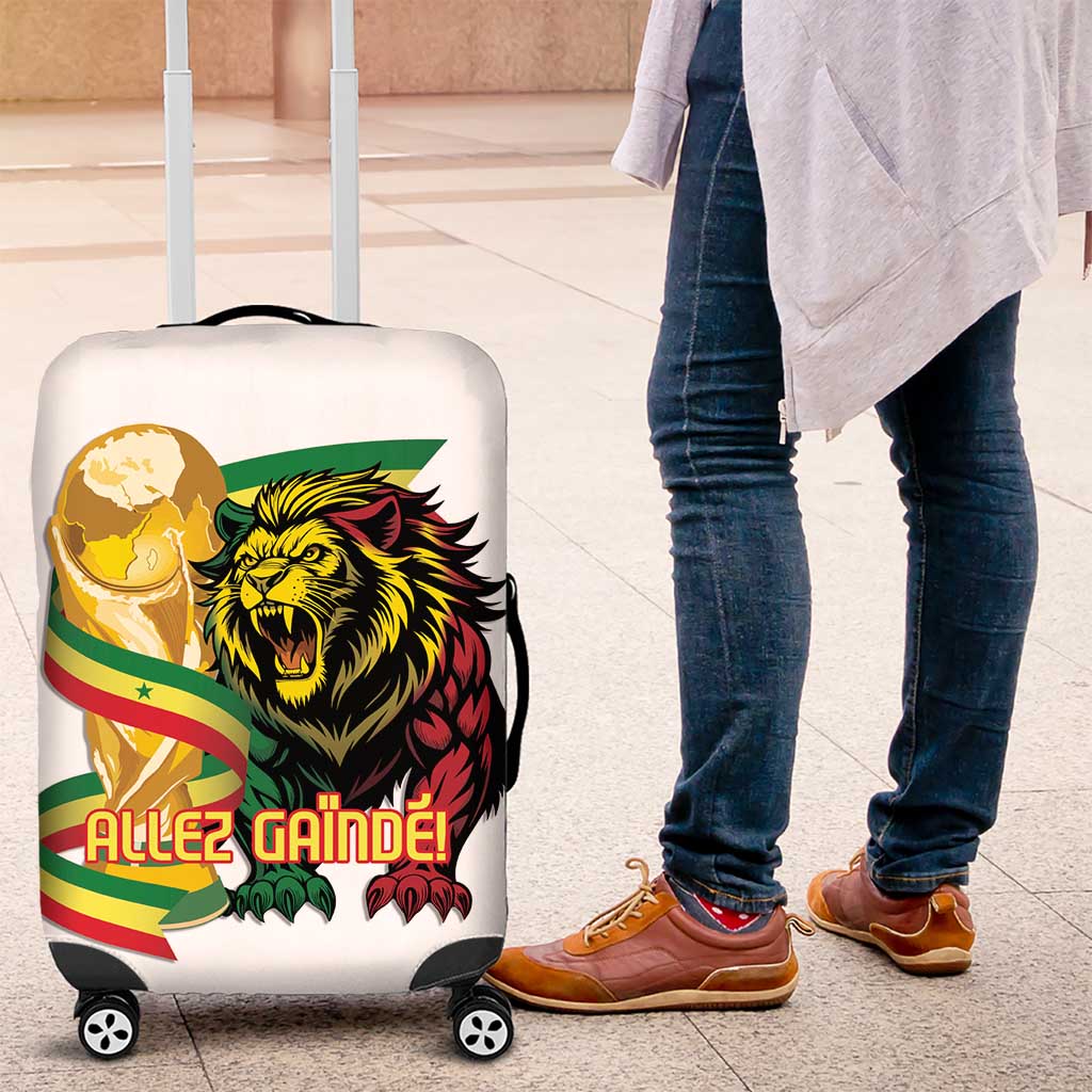Senegal WC26 Future Champions Luggage Cover Lions de la Teranga Allez Gainde