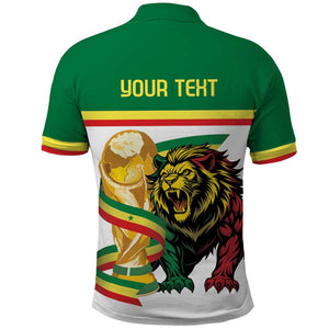 Personalized Senegal WC26 Future Champions Polo Shirt Lions de la Teranga Allez Gainde