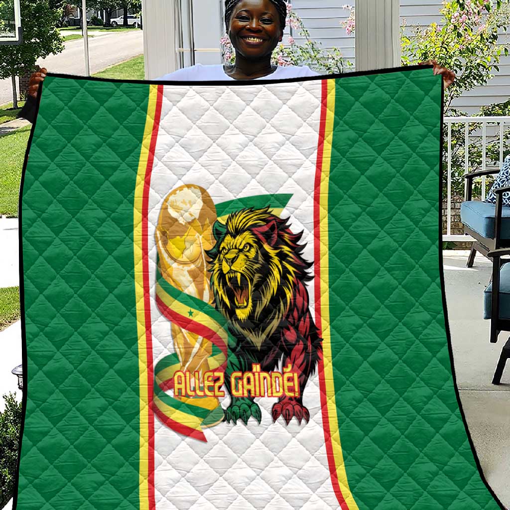 Senegal WC26 Future Champions Quilt Lions de la Teranga Allez Gainde