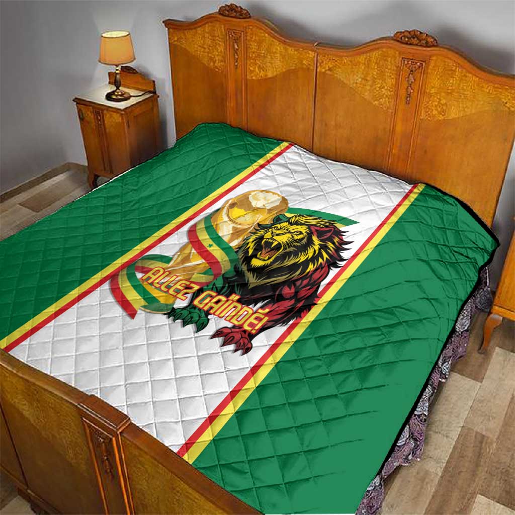 Senegal WC26 Future Champions Quilt Lions de la Teranga Allez Gainde