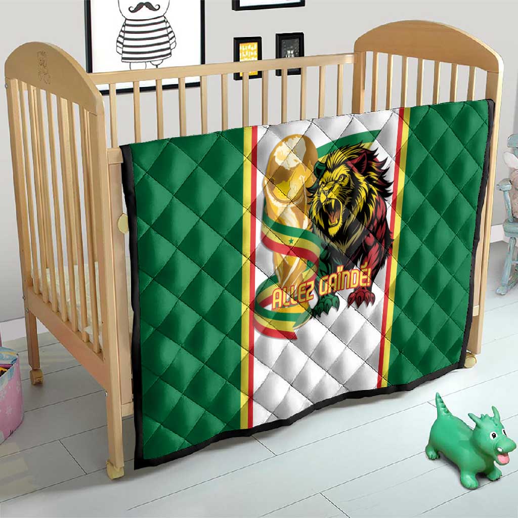 Senegal WC26 Future Champions Quilt Lions de la Teranga Allez Gainde