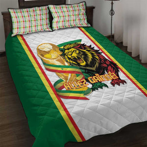 Senegal WC26 Future Champions Quilt Bed Set Lions de la Teranga Allez Gainde