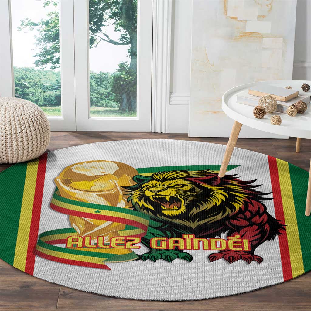 Senegal WC26 Future Champions Round Carpet Lions de la Teranga Allez Gainde