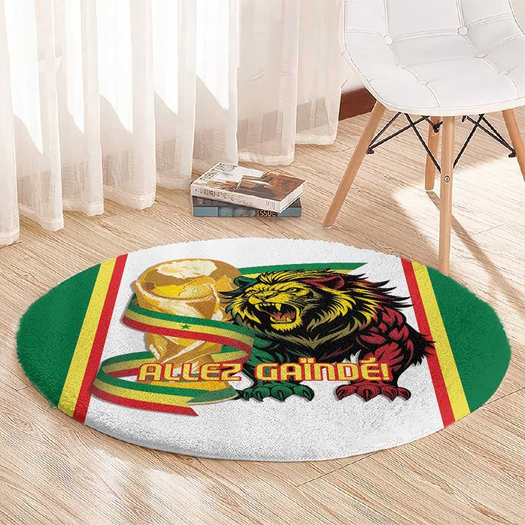 Senegal WC26 Future Champions Round Carpet Lions de la Teranga Allez Gainde