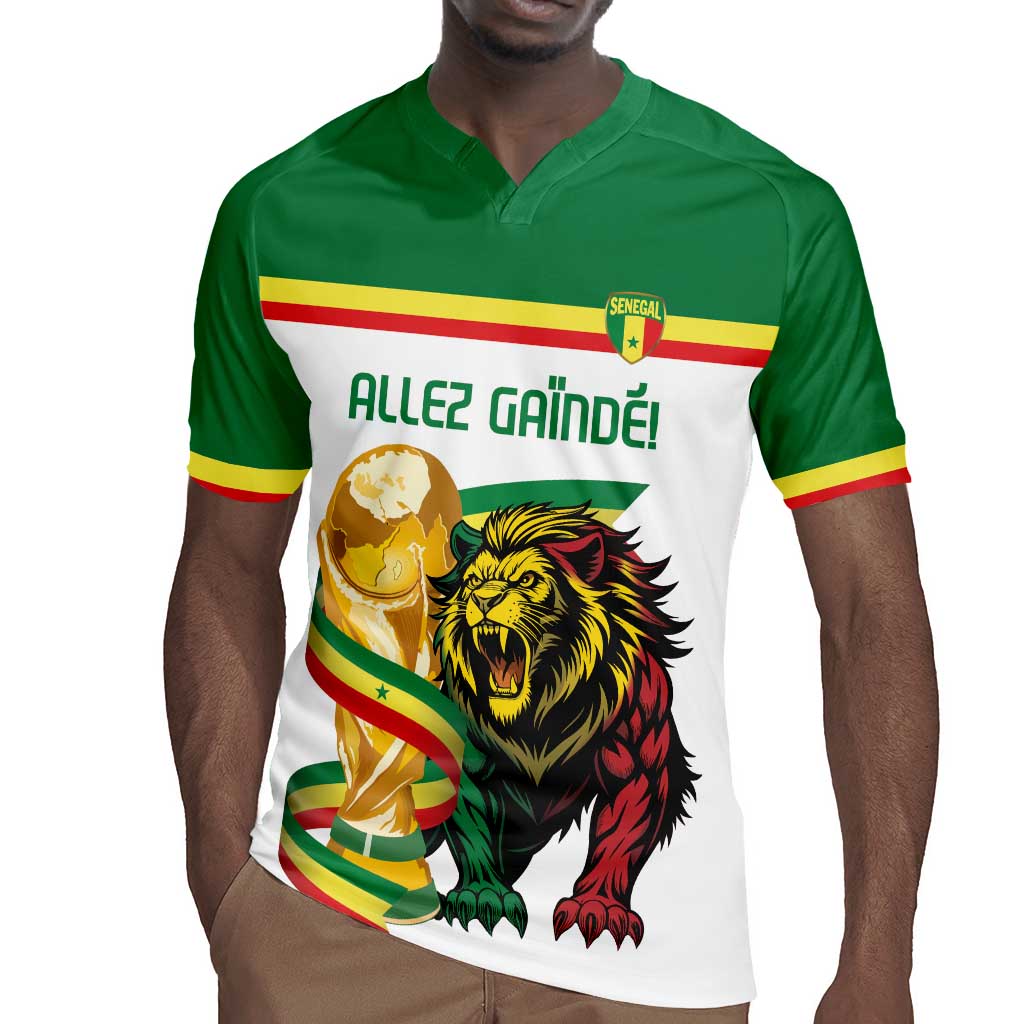 Personalized Senegal WC26 Future Champions Rugby Jersey Lions de la Teranga Allez Gainde