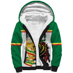 Personalized Senegal WC26 Future Champions Sherpa Hoodie Lions de la Teranga Allez Gainde