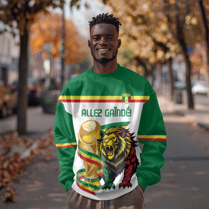 Personalized Senegal WC26 Future Champions Sweatshirt Lions de la Teranga Allez Gainde