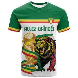 Personalized Senegal WC26 Future Champions T shirt Lions de la Teranga Allez Gainde