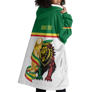 Personalized Senegal WC26 Future Champions Wearable Blanket Hoodie Lions de la Teranga Allez Gainde
