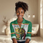 Personalized Senegal WC26 Future Champions Women Casual Shirt Lions de la Teranga Allez Gainde