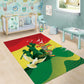 Personalized Senegal Independence Day Area Rug African Renaissance Monument