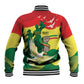 Personalized Senegal Independence Day Baseball Jacket African Renaissance Monument