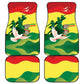 Personalized Senegal Independence Day Car Mats African Renaissance Monument