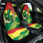 Personalized Senegal Independence Day Car Seat Cover African Renaissance Monument