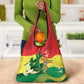 Personalized Senegal Independence Day Grocery Bag African Renaissance Monument