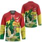 Personalized Senegal Independence Day Hockey Jersey African Renaissance Monument