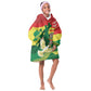 Personalized Senegal Independence Day Kid Wearable Blanket Hoodie African Renaissance Monument