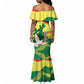 Personalized Senegal Independence Day Mermaid Dress African Renaissance Monument