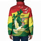 Personalized Senegal Independence Day Padded Jacket African Renaissance Monument
