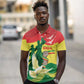 Personalized Senegal Independence Day Polo Shirt African Renaissance Monument