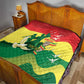Personalized Senegal Independence Day Quilt African Renaissance Monument