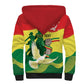 Personalized Senegal Independence Day Sherpa Hoodie African Renaissance Monument