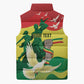 Personalized Senegal Independence Day Sleeveless Puffer Jacket African Renaissance Monument