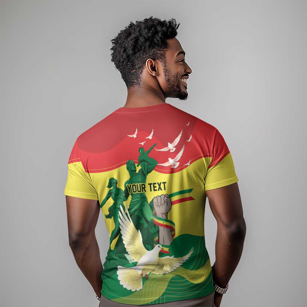 Personalized Senegal Independence Day T shirt African Renaissance Monument