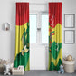 Personalized Senegal Independence Day Window Curtain African Renaissance Monument