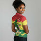 Personalized Senegal Independence Day Women Polo Shirt African Renaissance Monument