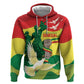Personalized Senegal Independence Day Zip Hoodie African Renaissance Monument
