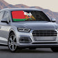 Kenya 254 Auto Sun Shade Kenyan Flag Map Double Lion Shield